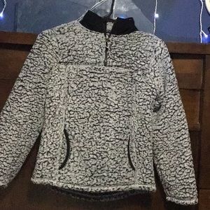 Girls Sherpa pullover